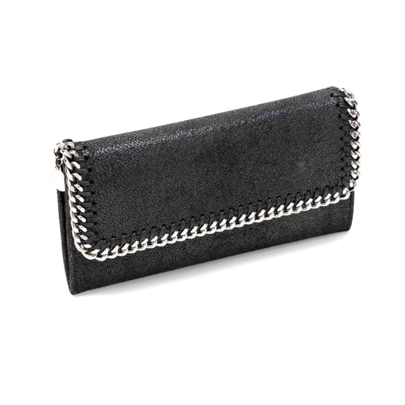 Stella McCartney Falabella Long Bi-Fold Continental Wallet - Picture 1 of 17